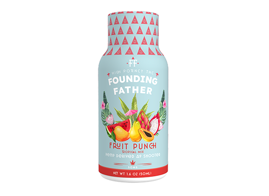 Tropical Fruit Punch : Hemp Derived Delta 9 Shooter Shot