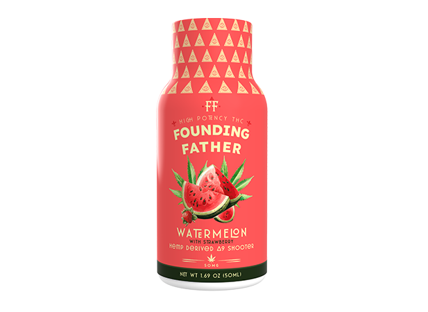 Watermelon & Strawberry : Hemp Derived Delta 9 Shooter Shot